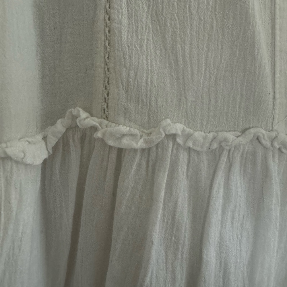 Tuckernuck Pomander Place White Ophelia Mini Dress Coverup Coastal Minimalist - Picture 10 of 11